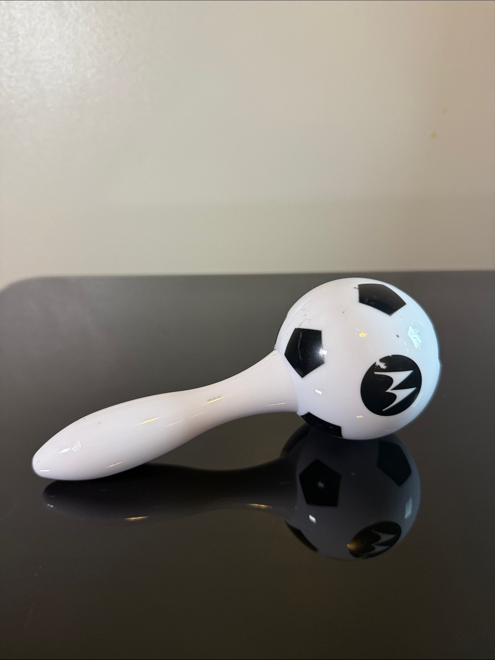 Motorola White and Black Soccer Ball Macarenas